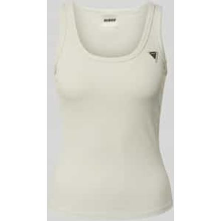 slim fit top van viscosemix model 'Colette'