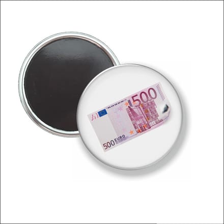 Button Met Magneet - 500 euro - NIET VOOR KLEDING