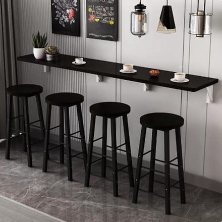 Wandklaptafel - Inklapbaar bureau - Ruimtebesparend werken - Eenvoudig te monteren - Smal en lang - Niet gespecificeerd
