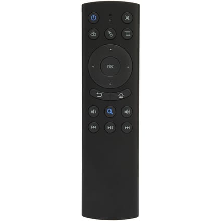 Télécommande Bluetooth Apprentissage IR Multifonction Télécommande de Remplacement pour Projecteur Boîtier TV black