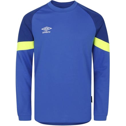 Umbro Raglan-keepersshirt voor kinderen (Oogverblindend Blauw)