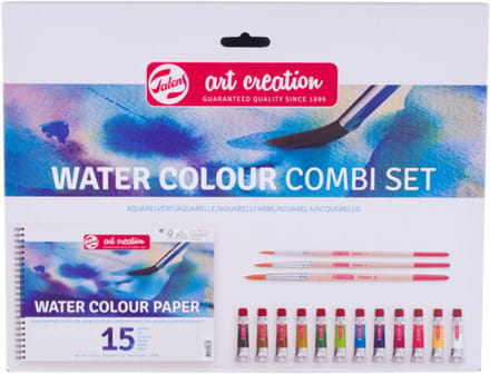Schilderset Talens Art Creation aquarel à 16-delig blauw