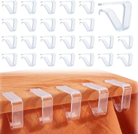 Dailygoods- Tafelkleed Clips 64 Stuks - Winddichte Tafelkleedhouders
