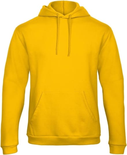 Senvi Fleece Crew Hoodie - Kleur: Geel – Maat M