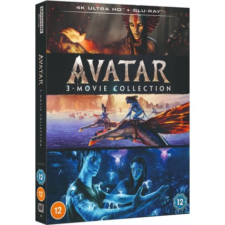 Avatar - 3 Film Collectie - 4K Ultra HD + Blu-ray - Import
