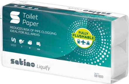 Satino Liquify Toiletpapier 2-laags 250vel-(8x 8 stuks)