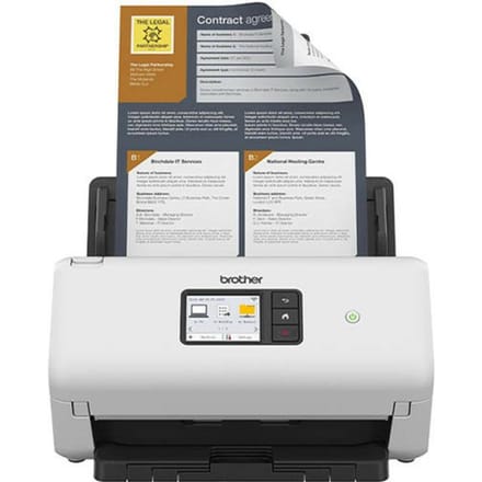Brother ADS-4550W - document scanner - desktop - USB 3.0 LAN Wi-Fi(n)