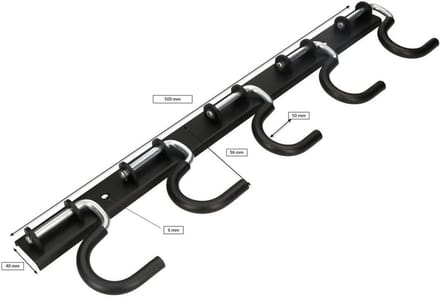 Apparaatlift Zwart 500 mm - Stevige Hulplift voor Verschillende Toepassingen