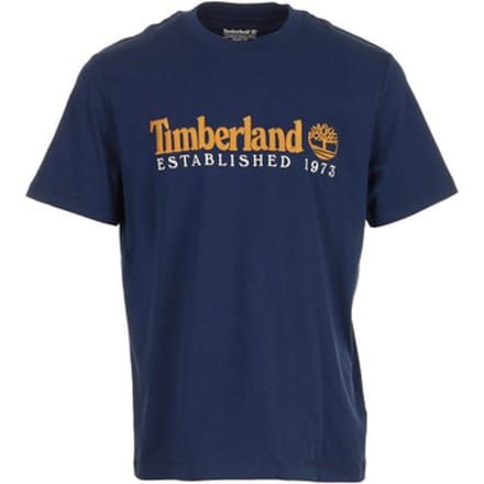 Timberland  T-shirt Korte Mouw SS Embroidered Established 1973