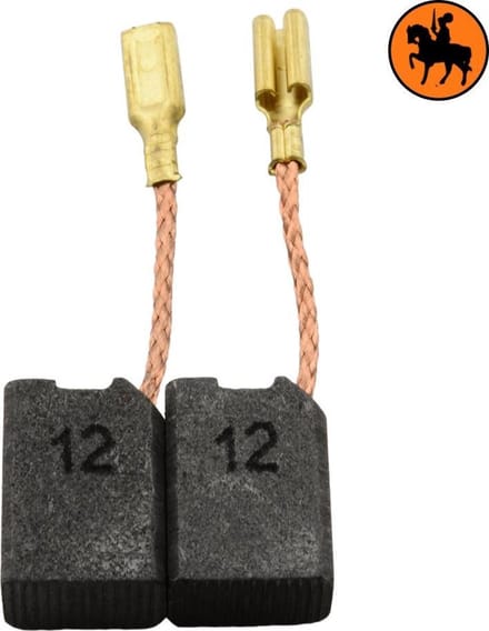 Koolborstelset voor Black & Decker DN12B - 6,4x10x14mm