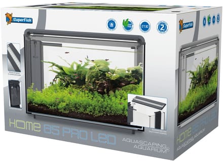 Superfish Home Proled 85 Aquarium - Aquarium - Zwart