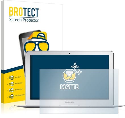 BROTECT - Screenprotector voor Apple MacBook Air 11" (Begin 2015) - Folie Beschermfolie matte 2 Stuks