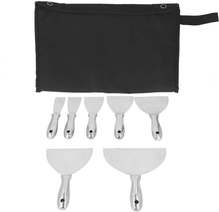 Dailygoods- Plamuurmessenset Roestvrij Staal - Plamuurmessen - Plakmessen - Antislip Handvat - Lichtgewicht - Efficiënte Grip - Plamuurmes
