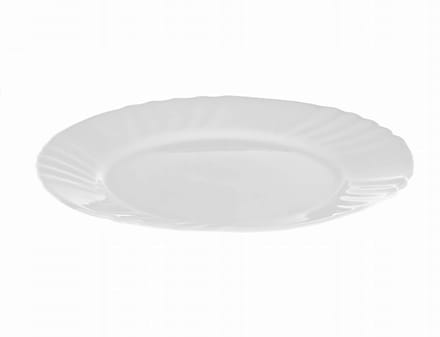 Wit Talerz Deserowy Płaski 19cm - Eleganckie Szkło