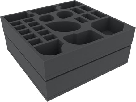 Feldherr foam set compatibel met Zombicide: 2nd Edition - Reboot Box - bord spellendoos