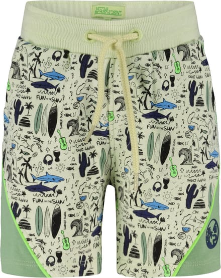 4PRESIDENT Korte Broek Jongens Short - Surf green AOP - Maat 74
