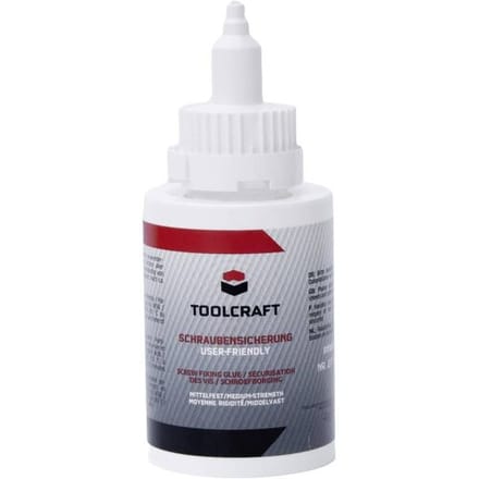 TOOLCRAFT TO-8193909 Schroefborging Vastheid: Gemiddeld 50 ml
