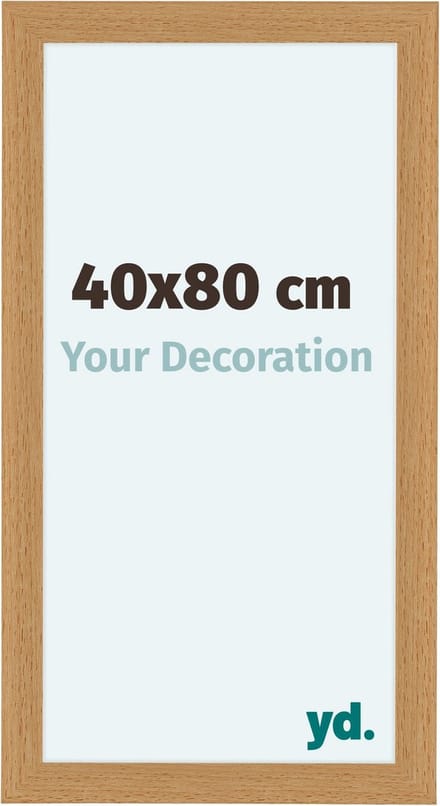 Your Decoration - Fotolijst 40x80 cm - MDF - Beuken - Como