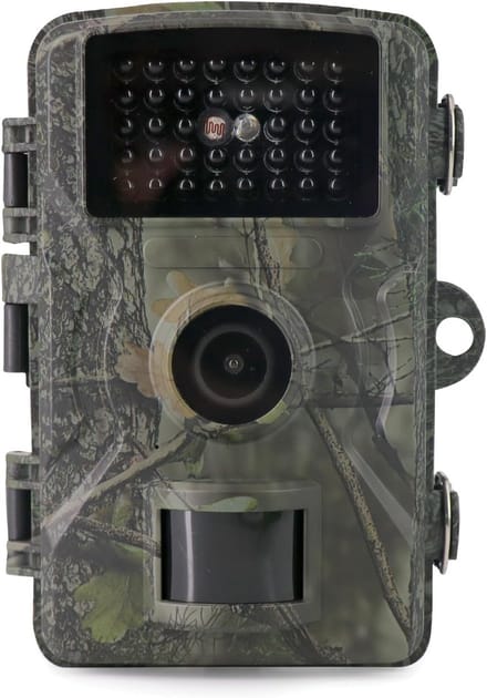 Wildcamera Detector - Nachtzicht Camera - Dieren Observeren - Waterdichte Behuizing - 12MP - Zwart