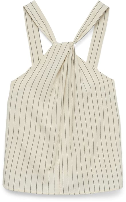 VERO MODA - VMJOSEPHINE S/L KNOT TOP WVN BTQ SP - Dames - Blouses