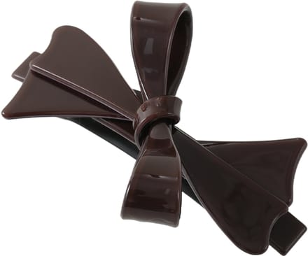 Emilie Collection - haarspeld - strik - bruin - chique