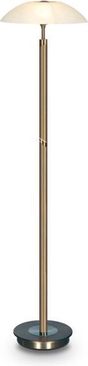 Vloerlamp Vogue Bronskl.+Glas Alaba.75Wg9