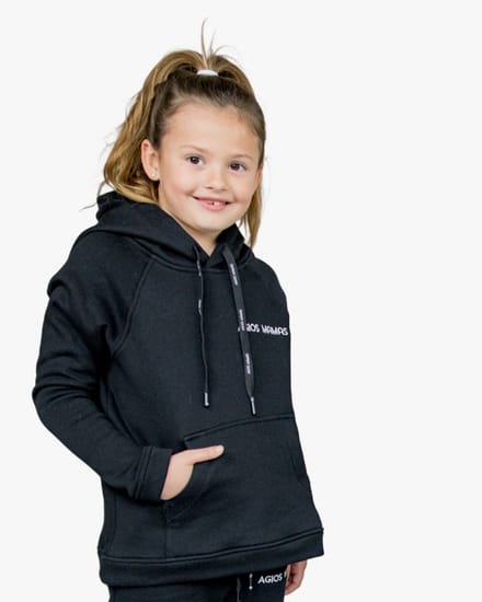 Basic Hoodie Unisex - 100% katoen 340 GSM - Regular Fit - Maat 122-128 -