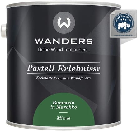 Wanders24 krijtverf – muur en meubel verf – 2,5 l – muntgroen mat