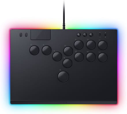 Razer Kitsune - All-Button Optical Arcade Controller - PS5 and PC - Wired Arcade stick - PC