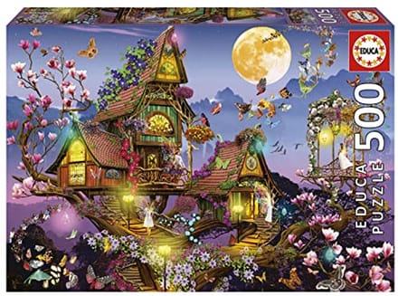 Puzzel Elfenhuis 500 Stukken voor Volwassenen