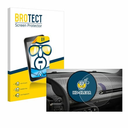 BROTECT - Screenprotector voor Mini Cooper Electric BJ 2024 - Folie Beschermfolie transparant