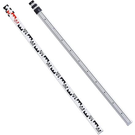Meetlat 3M Metrisch Telescopisch Meetlat CM/MM met Waterpas & Tas