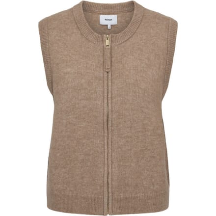 Nümph 707122 nufuette zip vest silver mink