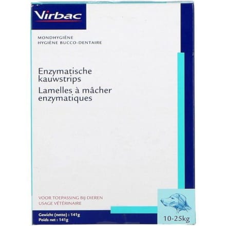 Cet Enzymatische Kauw Striplets 10-25 Kg 141 Stroken