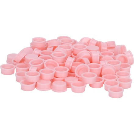 500 pcs Gobelet à colle pour cils greffés Récipient retardateur de colle Outil d'extension pour greffe de cils white