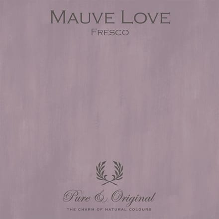 Pure & Original Fresco Kalkverf Mauve Love 1 L
