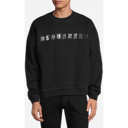 Dsquared2 Sweatshirt Black Größe: M | Pullover Outlet | Herren | Schwarz