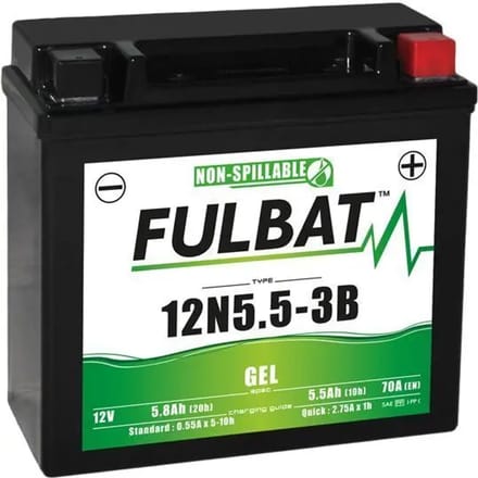 Batterij Fulbat 12N5.5-3B Gel