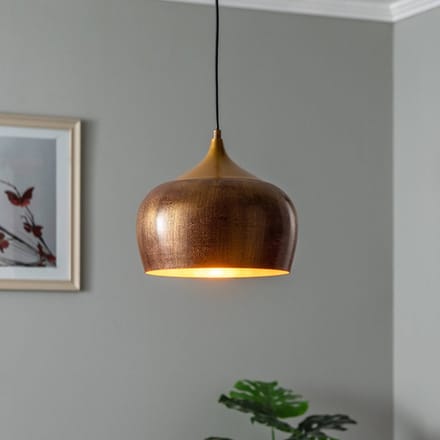 Opviq Berceste 211-S hanglamp Ø30cm goud
