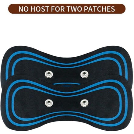1/8 Modes 19 Vitesses Masseur Cervical Électrique Outil de Soulagement de la Douleur pour Épaule Dos Jambe Corps Mini Coussin de Massage black