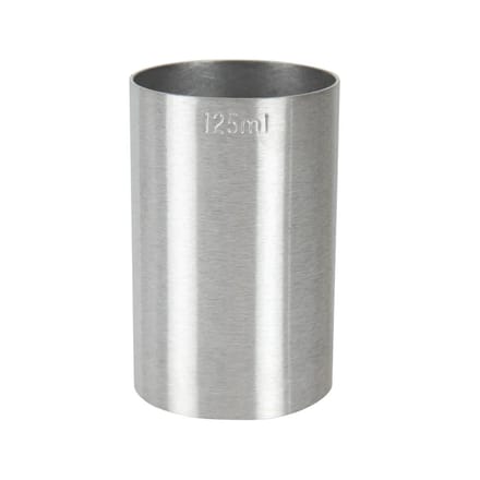 Vingerhoedje Maatregel RVS 125ml - Jigger voor Wijn en Drankjes