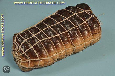 Rollade in net - 200x110 mm - vleesdummy
