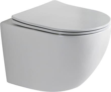 Mawialux hangend rimless toilet - Softclose zitting - Mat Wit - Alaska