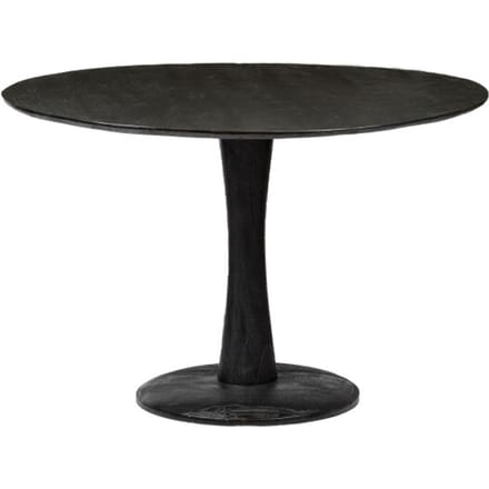 Brix - Zwarte Eetkamertafel Brix Vivian - 120cm - Moderne Eettafel van Mangohout