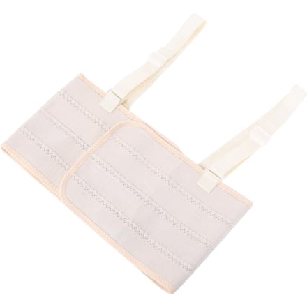 Sangle pour fracture de côte Support de poitrine ajustable Respirant Ceinture de protection lombaire XL XL white