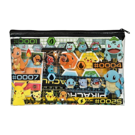 Pokemon - Etui Schrijfset - Inclusief Potloden en Gum