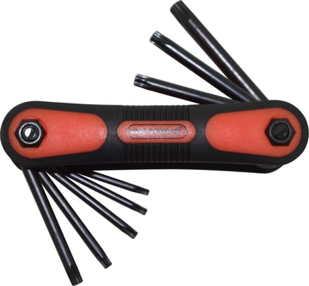 Skandia Torx sleutelset zakmes model 8-delig