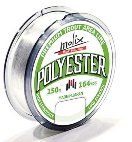 Molix Trout Area Polyester Monofilament 150 M Transparant 0.106 mm
