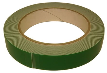 dubbelzijdig tape 19mm 5 meter WIT