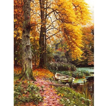 Peinture diamant 5D arbre, Kit de point de croix, broderie diamant 20X30CM black
